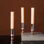 vibrating metal head applicator tube for eye cream